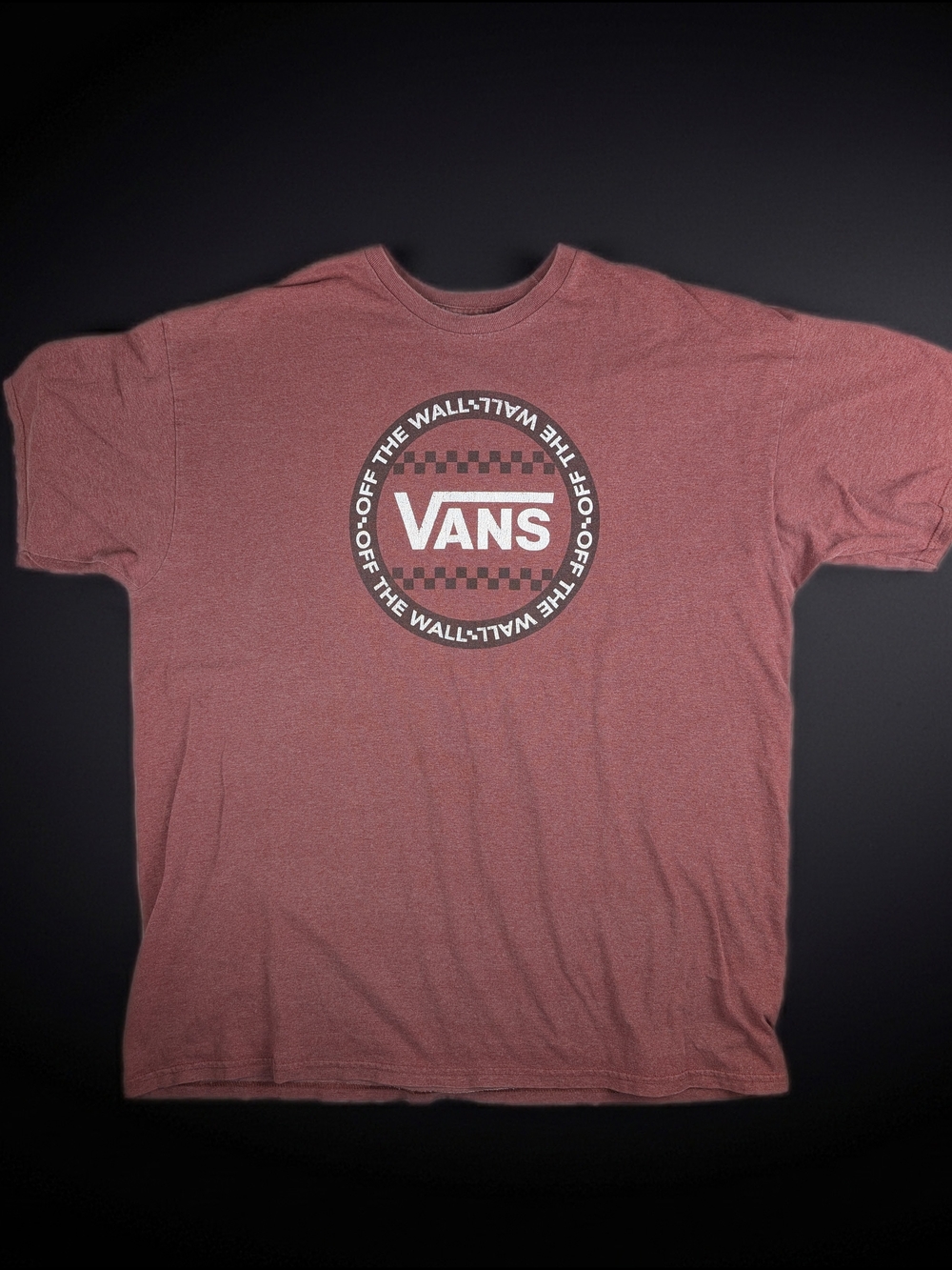 Vans Burgundy Graphic Logo Men's XXL